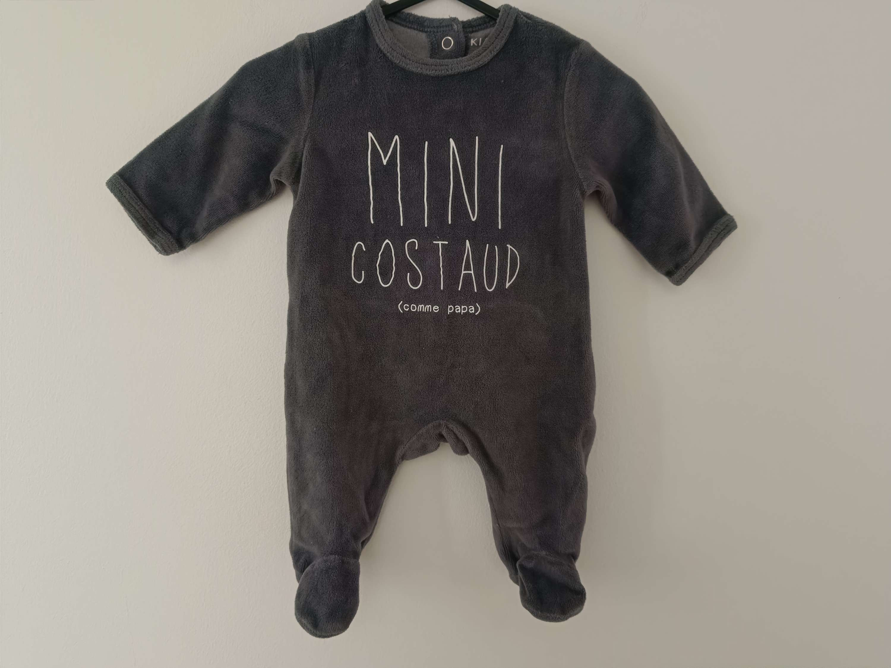 Dors-bien velours Kiabi 