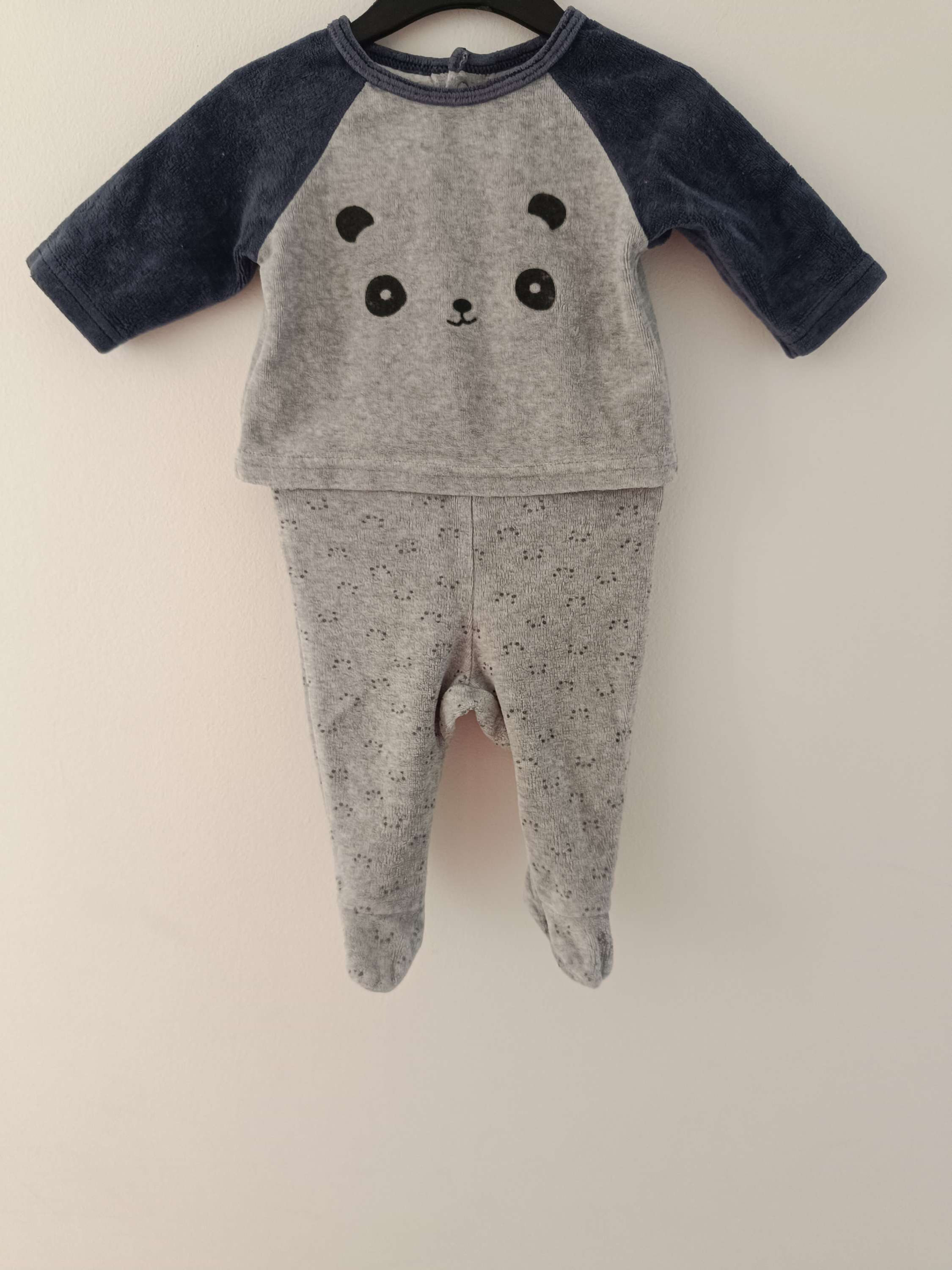 Dors-bien 2 pièces velours Tape à l'oeil 