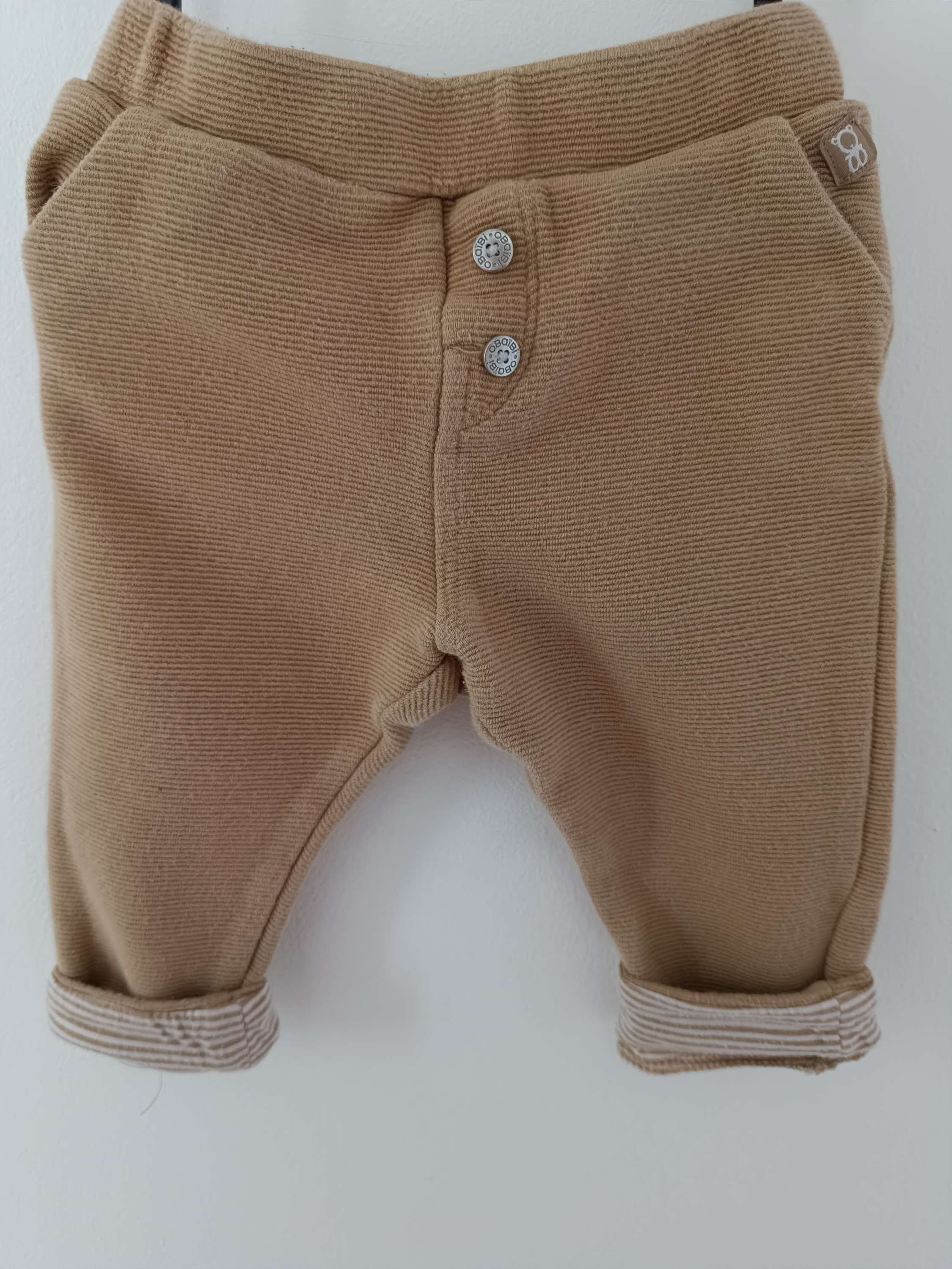 Pantalon beige Obaïbi 