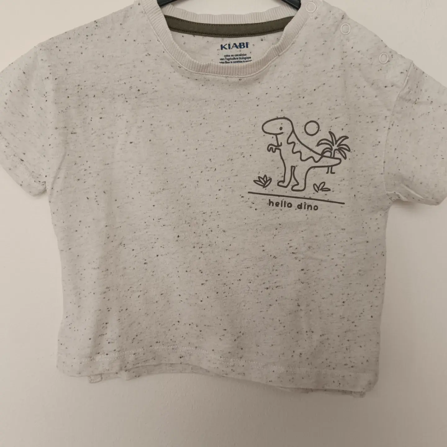 Tee-shirt dinosaure Kiabi 