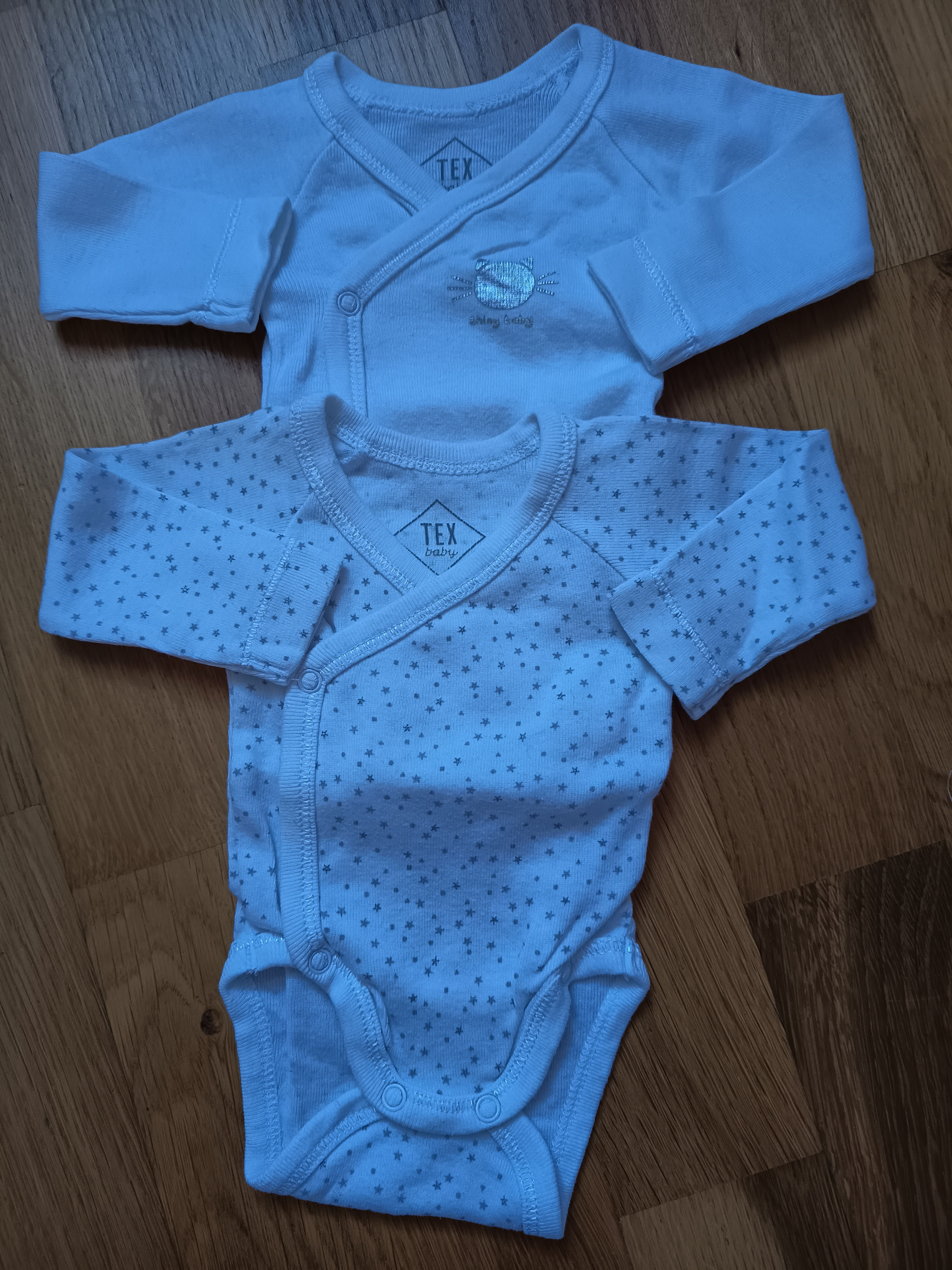 Lot de 2 bodys Tex baby 
