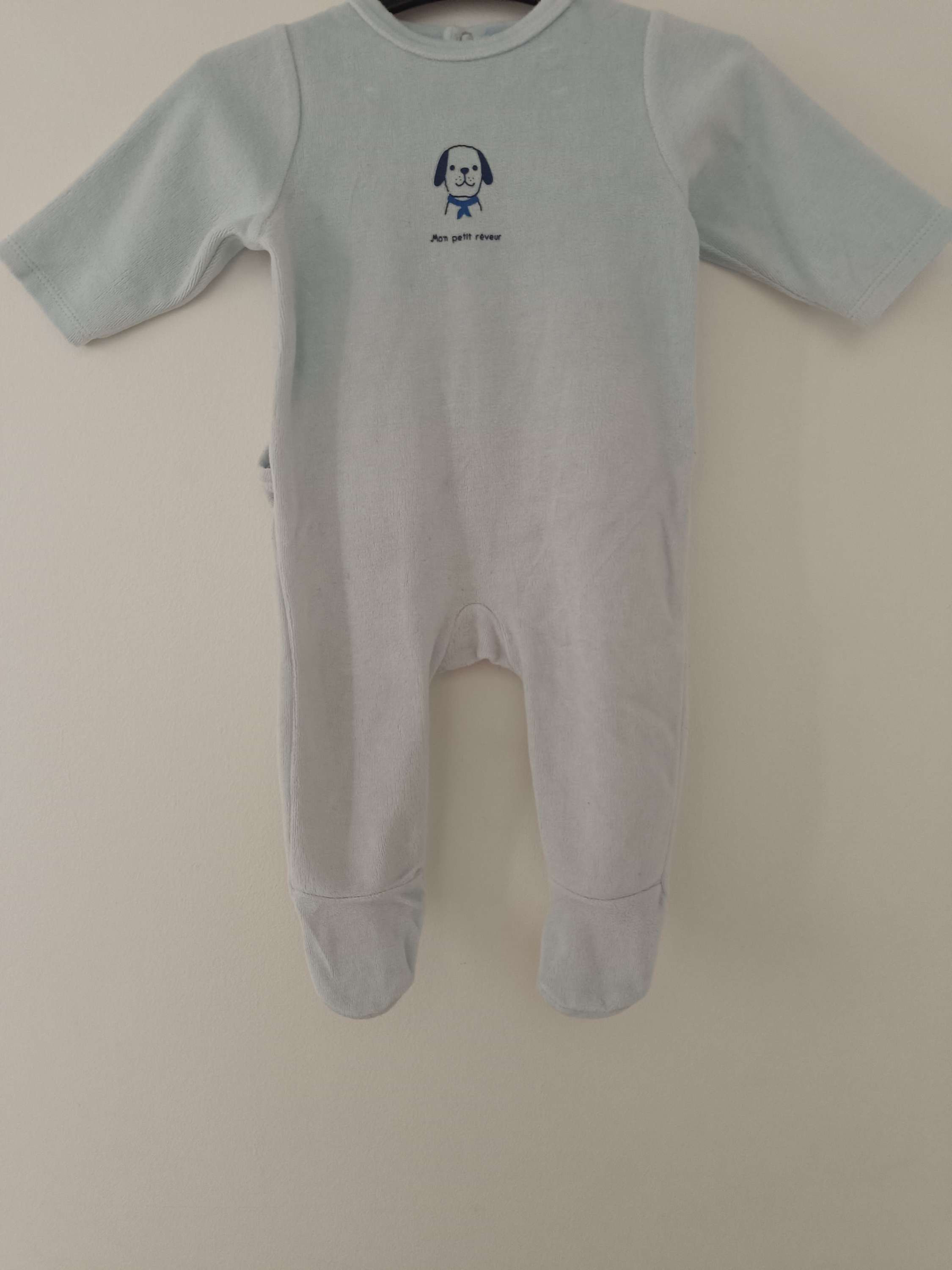 Dors-bien velours Bout'chou 