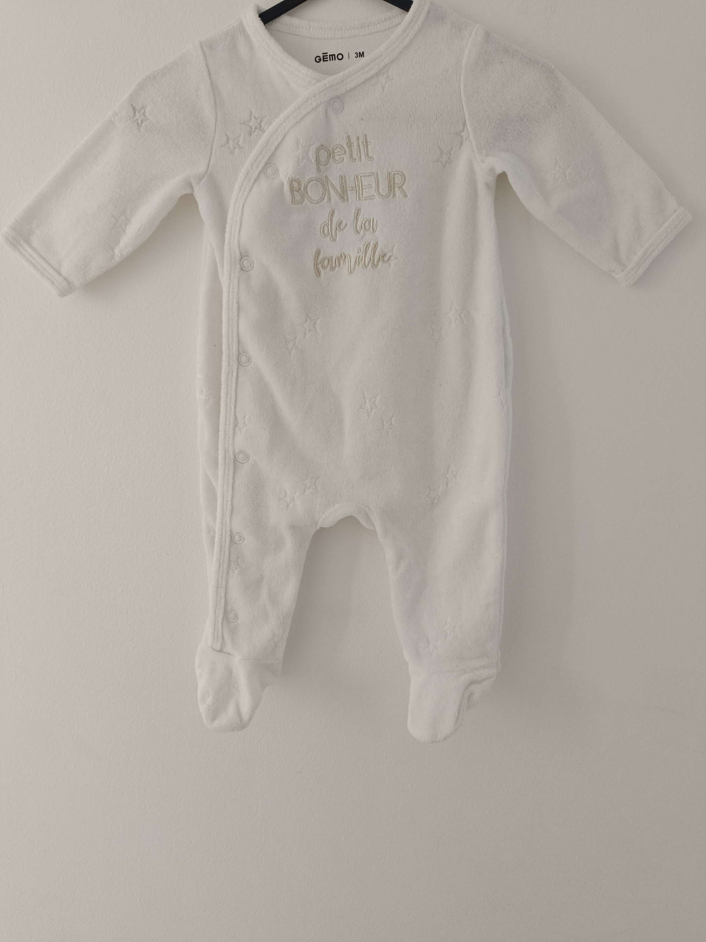 Dors-bien velours Gémo 