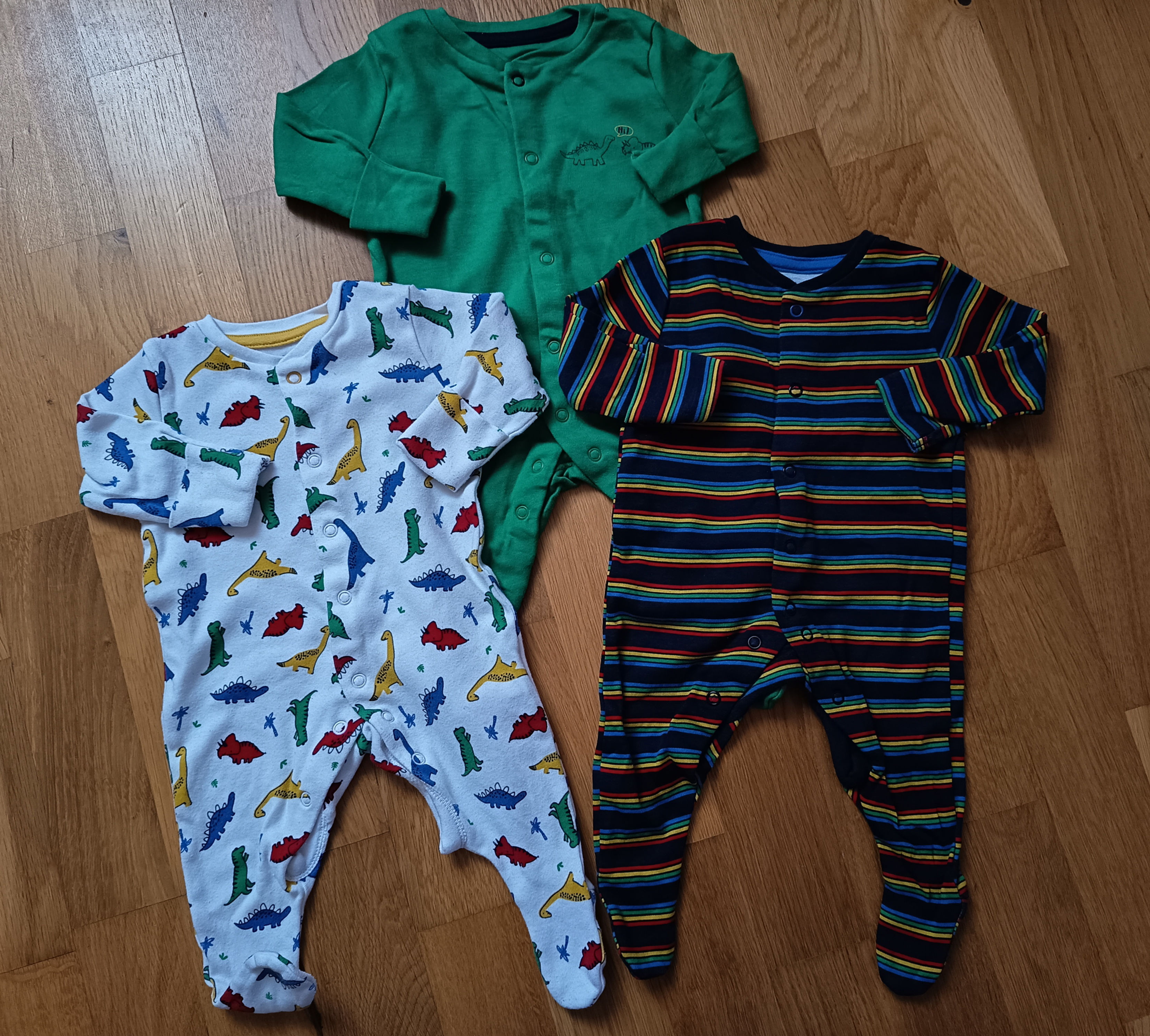 Lot de 3 dors-bien coton Primark 