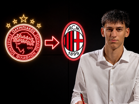 Milan’s move for Zormpas is another sign that Olympiacos’ academy is now scouted differently
