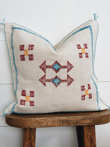 moroccan silk pillows