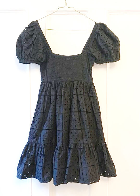 Ganni Black short dress