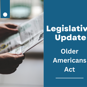 The Older Americans Act Gets an Update