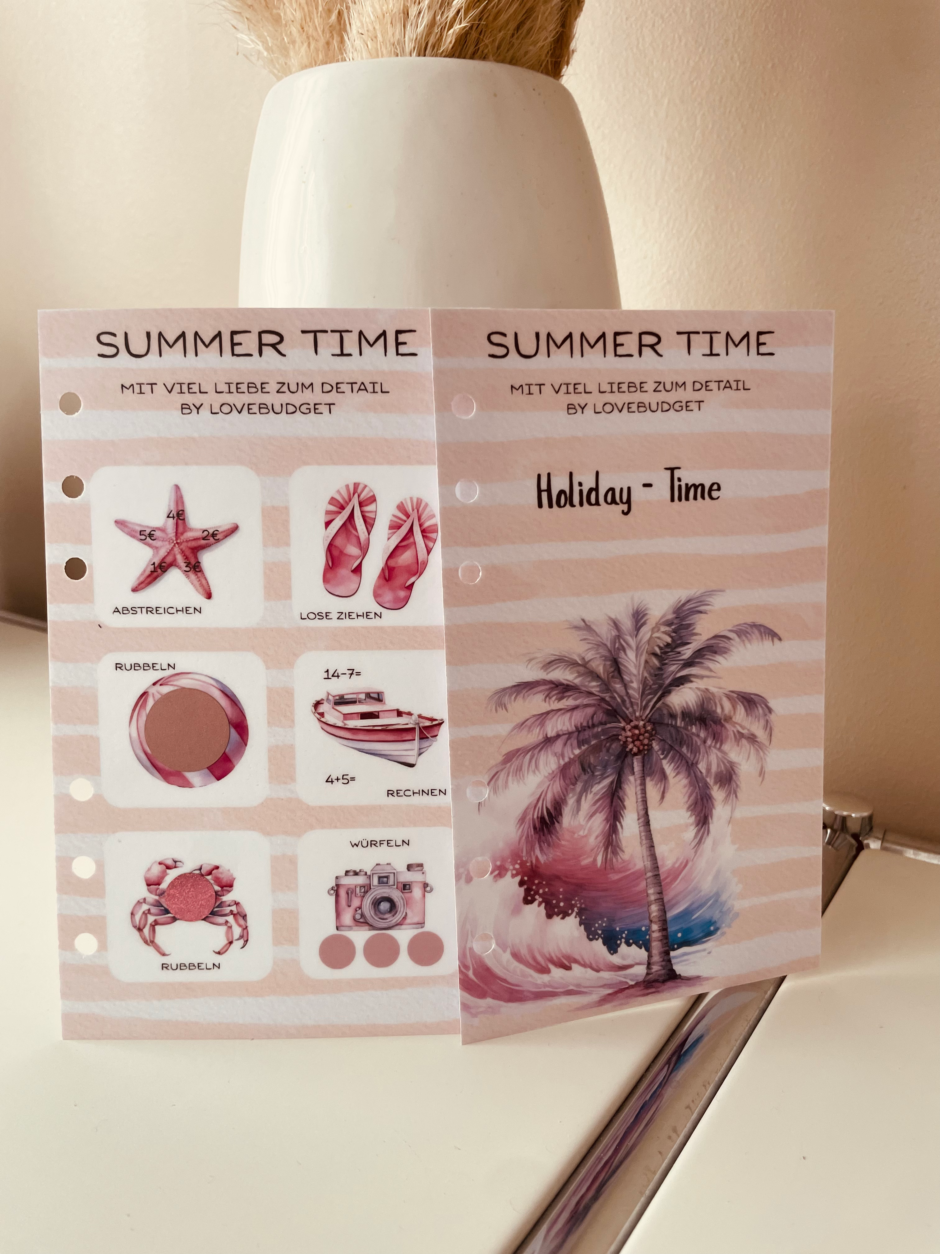 Holiday Time, die Challenge zum einheften