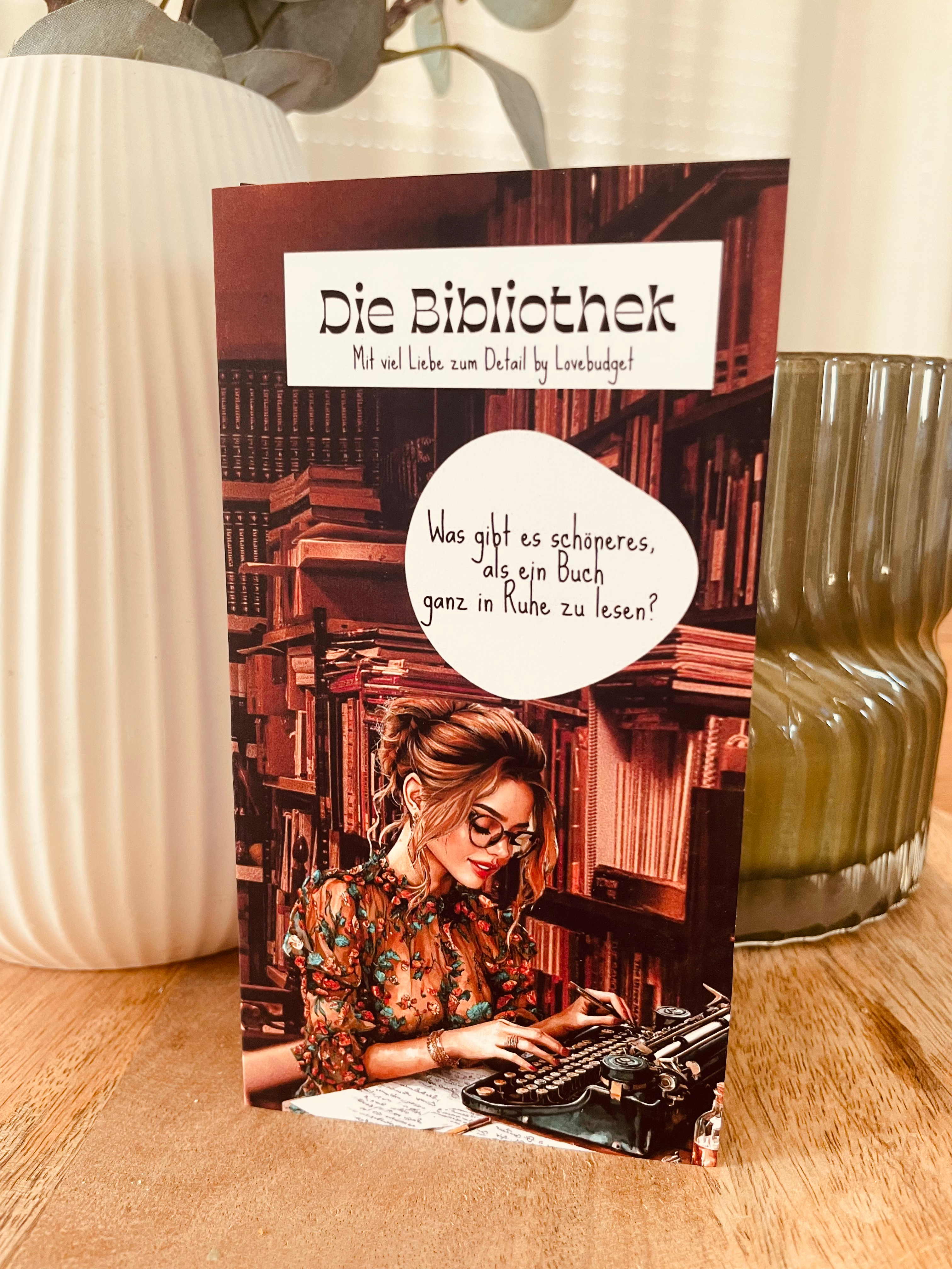 Die Bibliothek, Sparweg