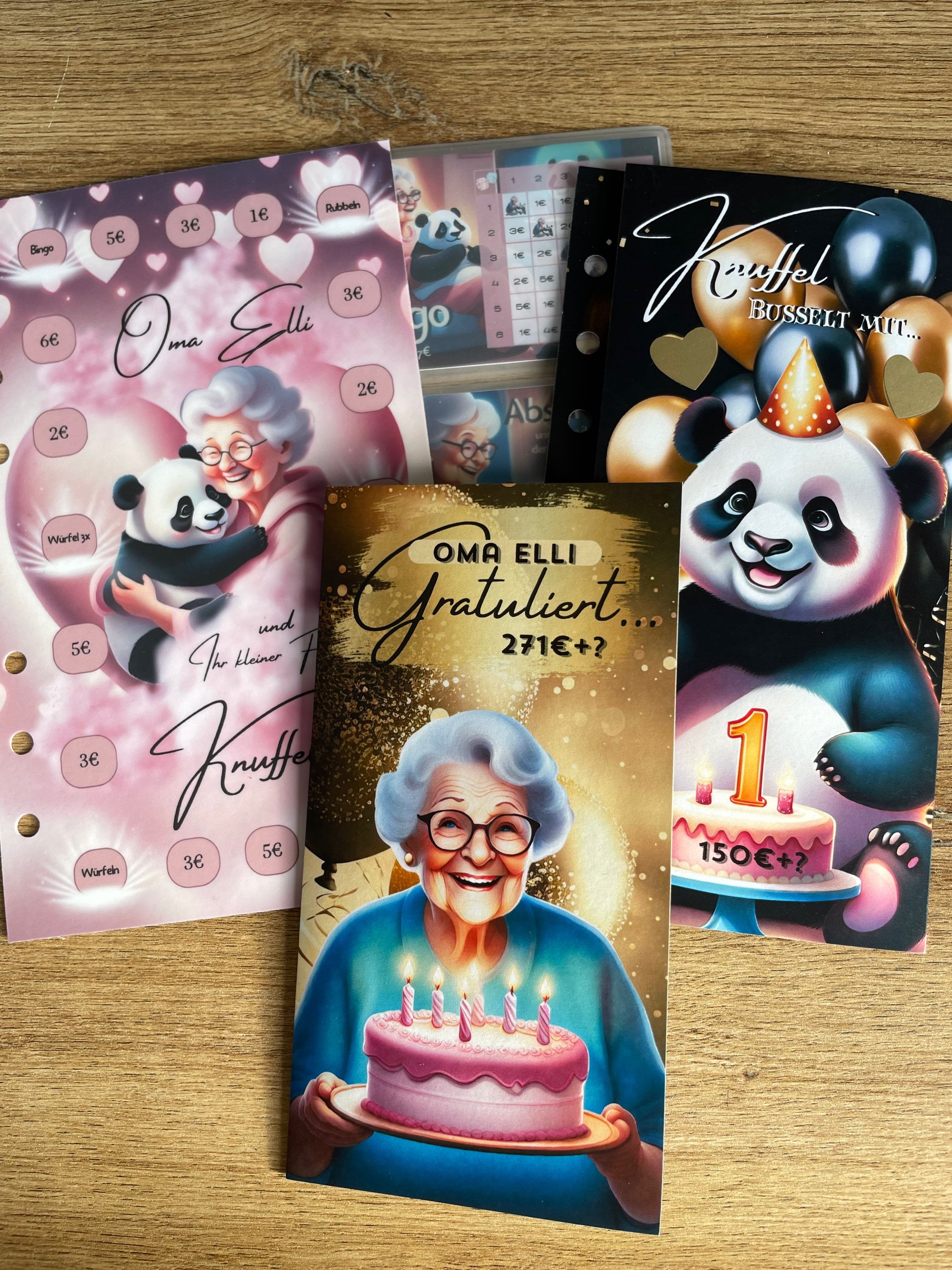 Oma Elli & Knuffel Komplettpaket