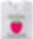 Бяла тениска с надпис Върви го raspberry