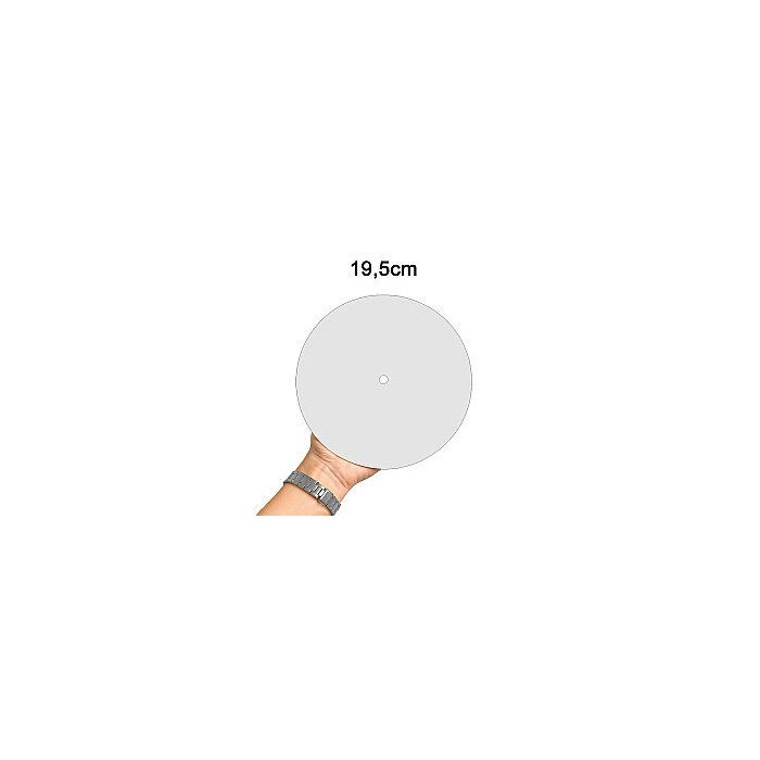 Süblimasyon Yuvarlak Saat Metali - 19,5cm