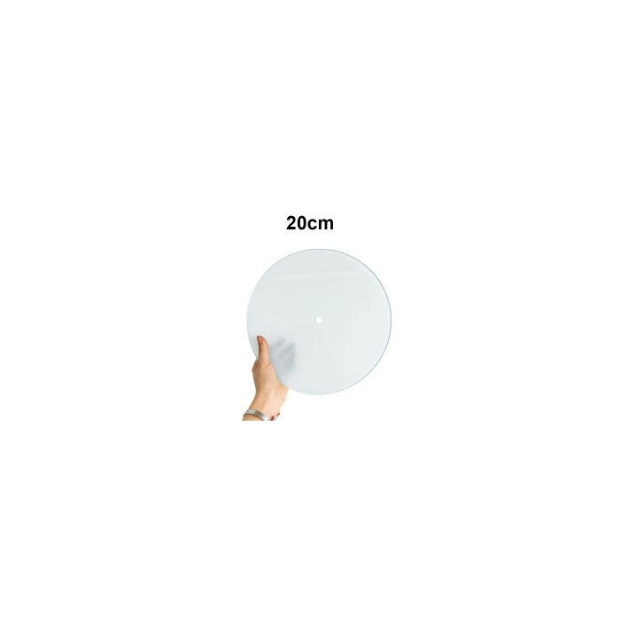 Süblimasyon Yuvarlak Saat Camı - 20cm