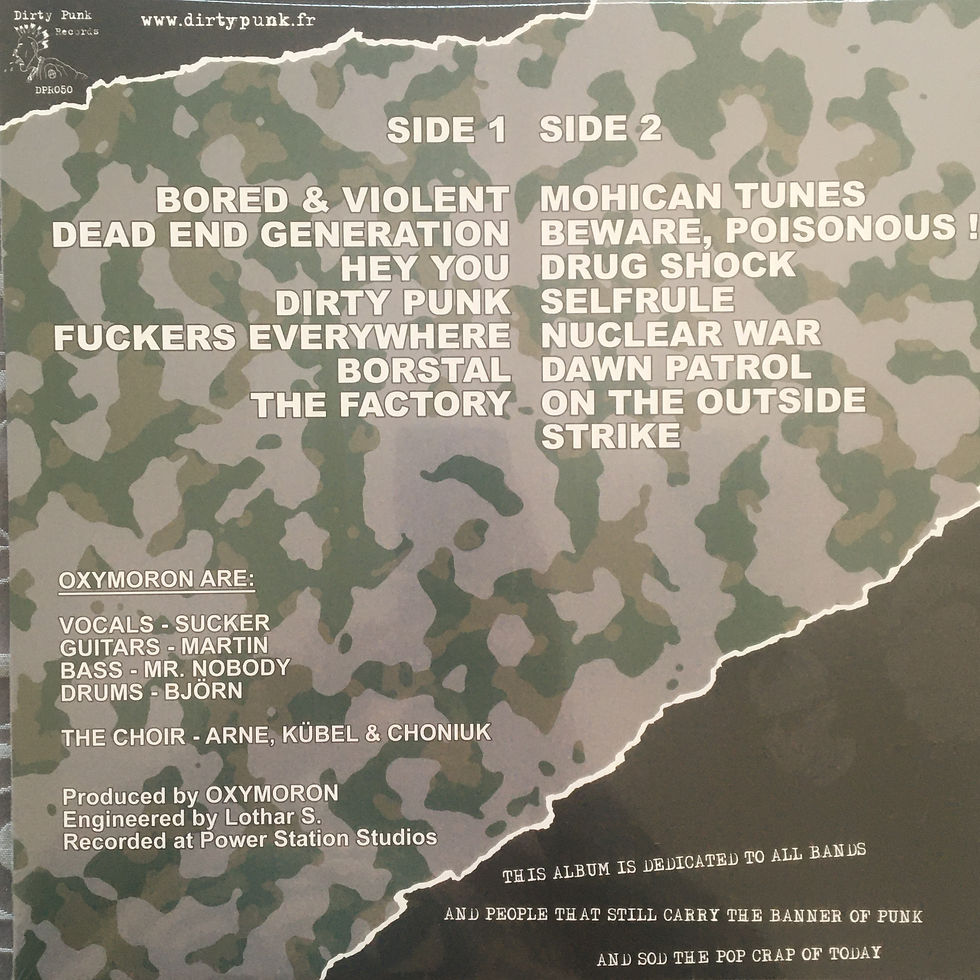 Miniatura: Oxymoron - Fuck The Nineties... Here's Our Noize