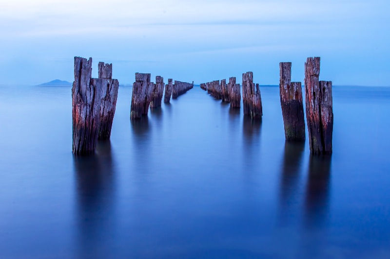 Clifton Springs Abandoned Pier 8x12" print