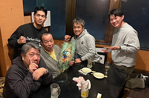 先代大杉会長の慰労会
