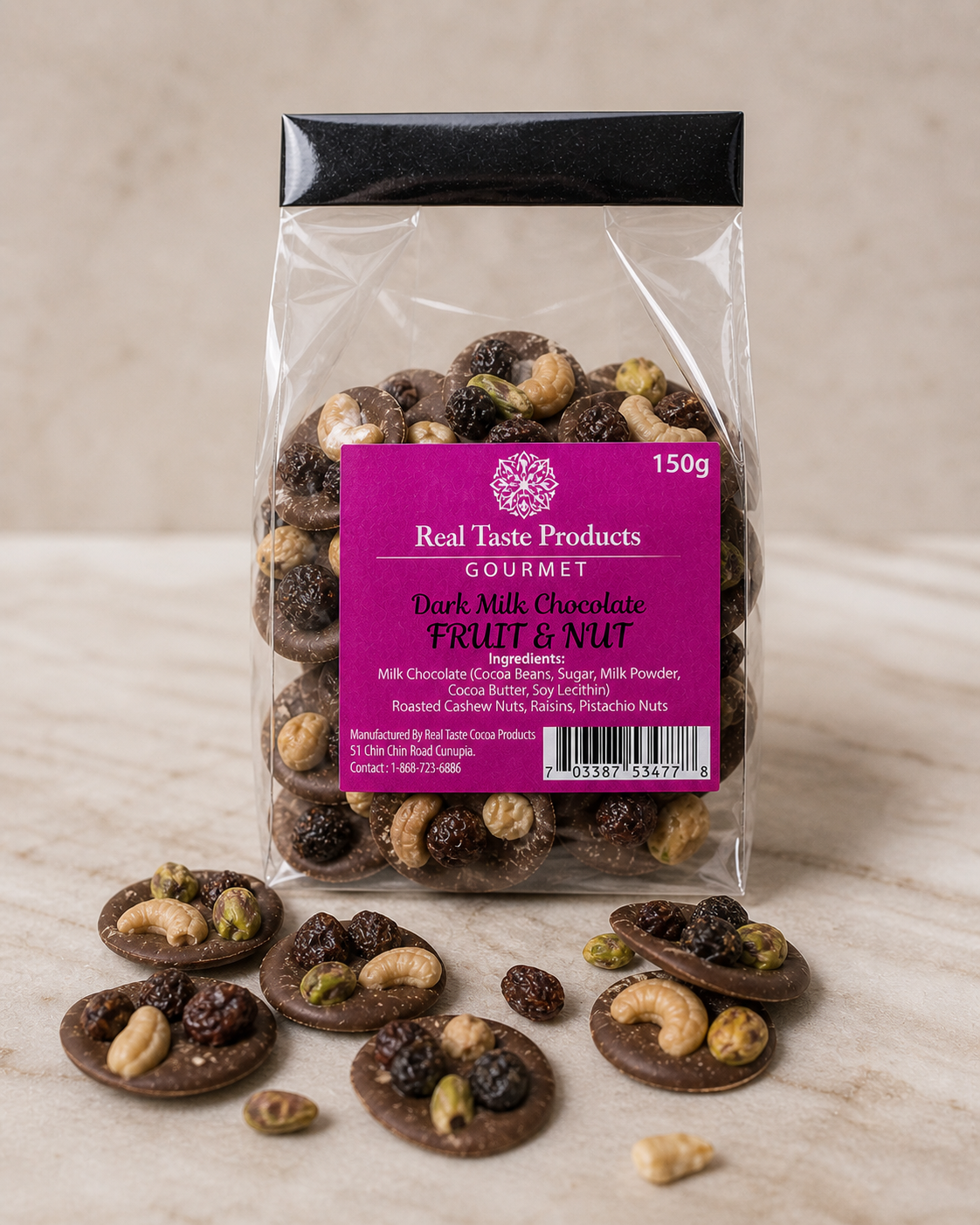 Dark Milk Chocolate Fruit & Nut