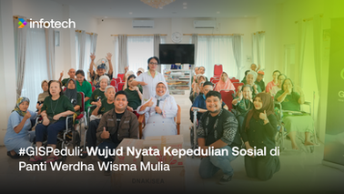 #GISPeduli: Wujud Nyata Kepedulian Sosial di Panti Werdha Wisma Mulia