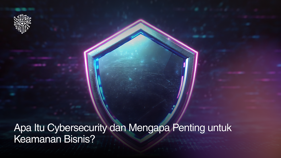 Ilustrasi cybersecurity untuk keamanan bisnis dan perlindungan data perusahaan