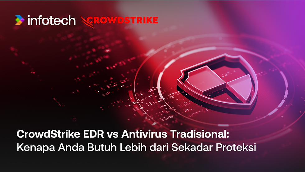 CrowdStrike EDR vs Antivirus Tradisional: Kenapa Anda Butuh Lebih dari Sekadar Proteksi