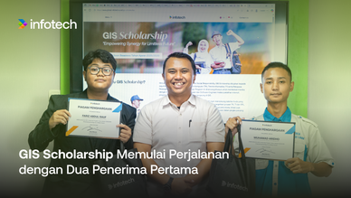 GIS Scholarship Memulai Perjalanan dengan Dua Penerima Pertama