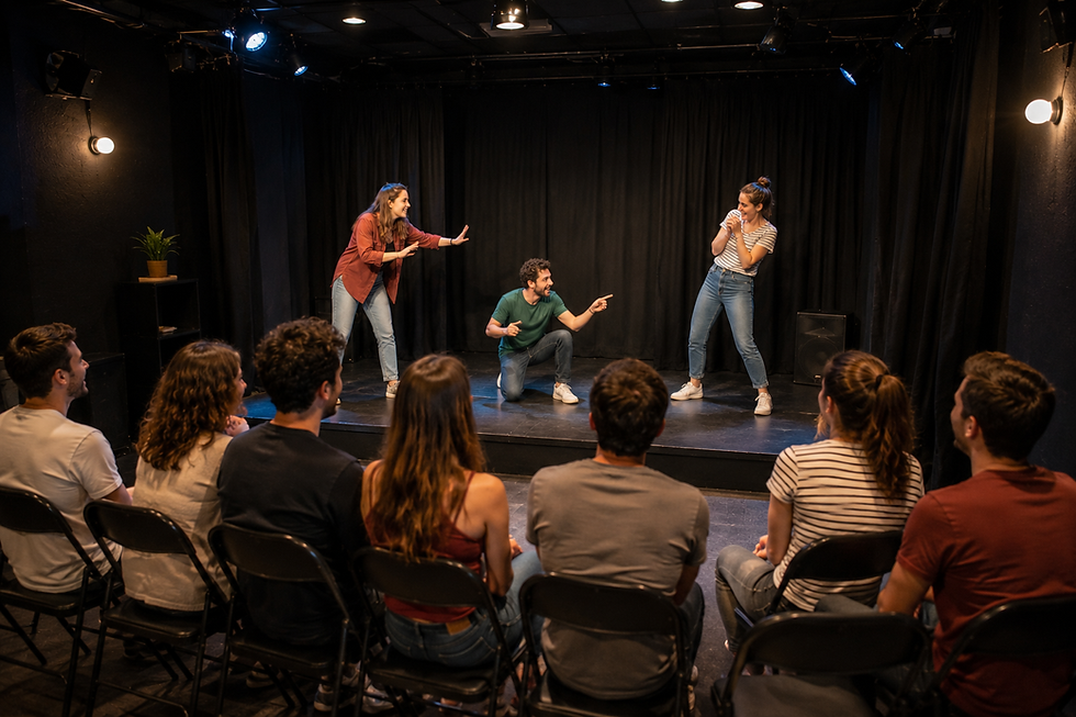 Soirée impro entre amis : vivez une expérience originale ensemble