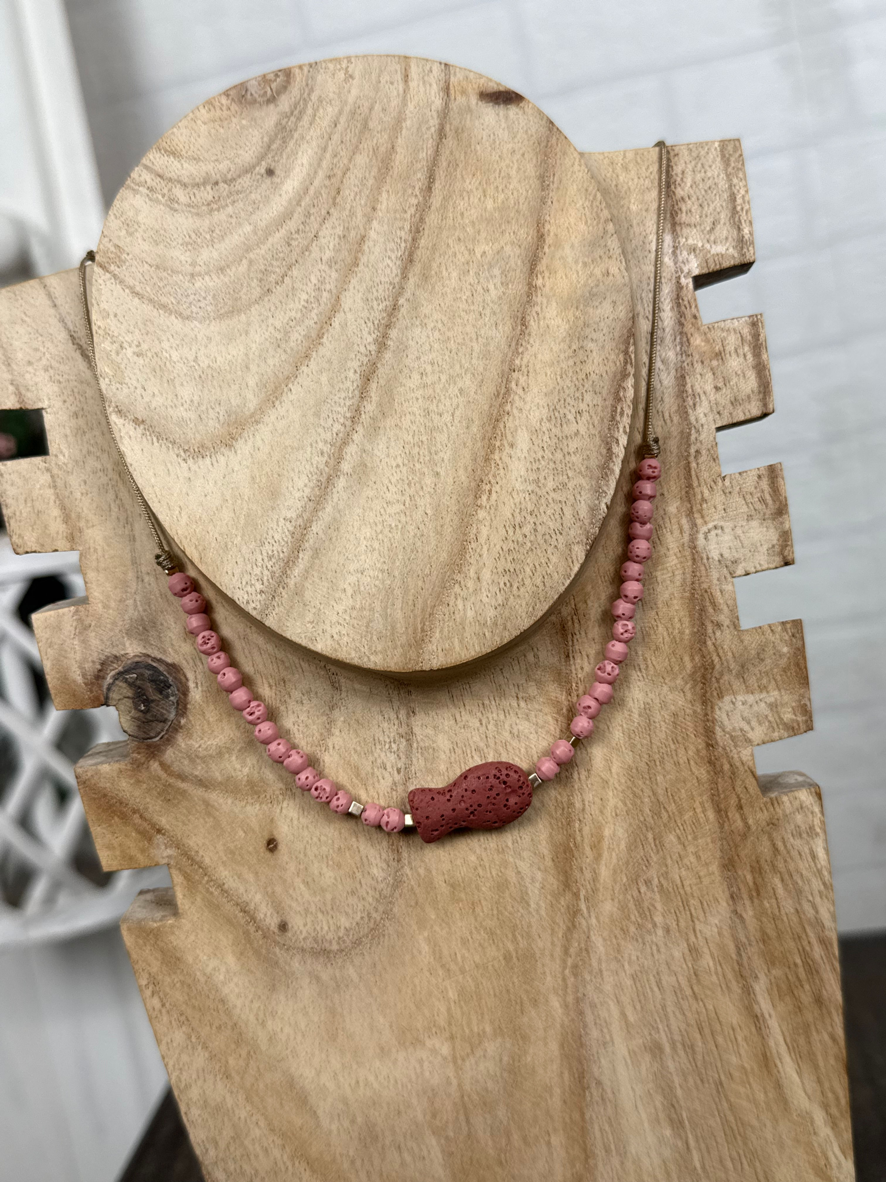 COLLAR PEIXET ROSA