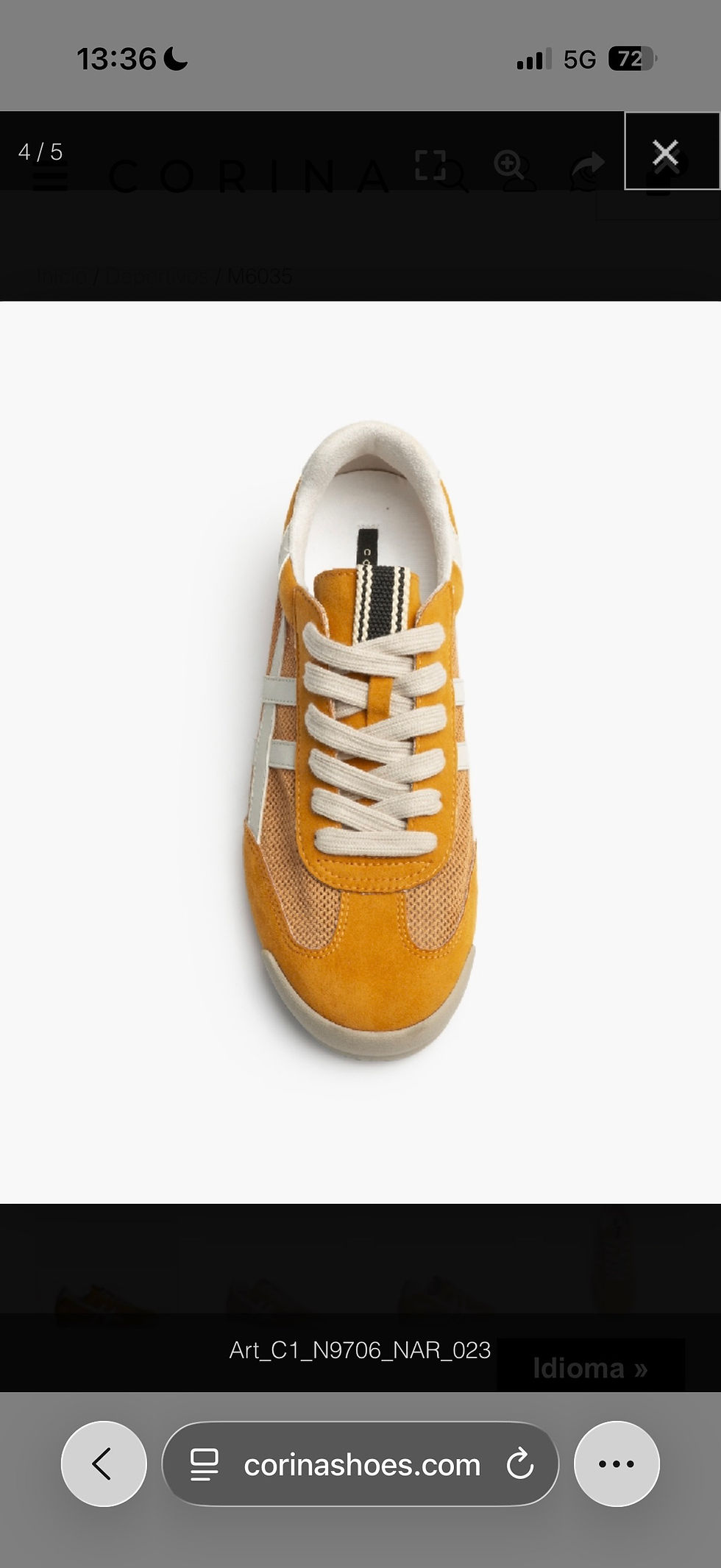 Miniatura: DEPORTIVA NARANJA