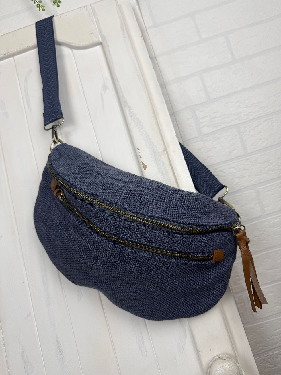 Miniatura: RIÑONERA AZUL MARINO