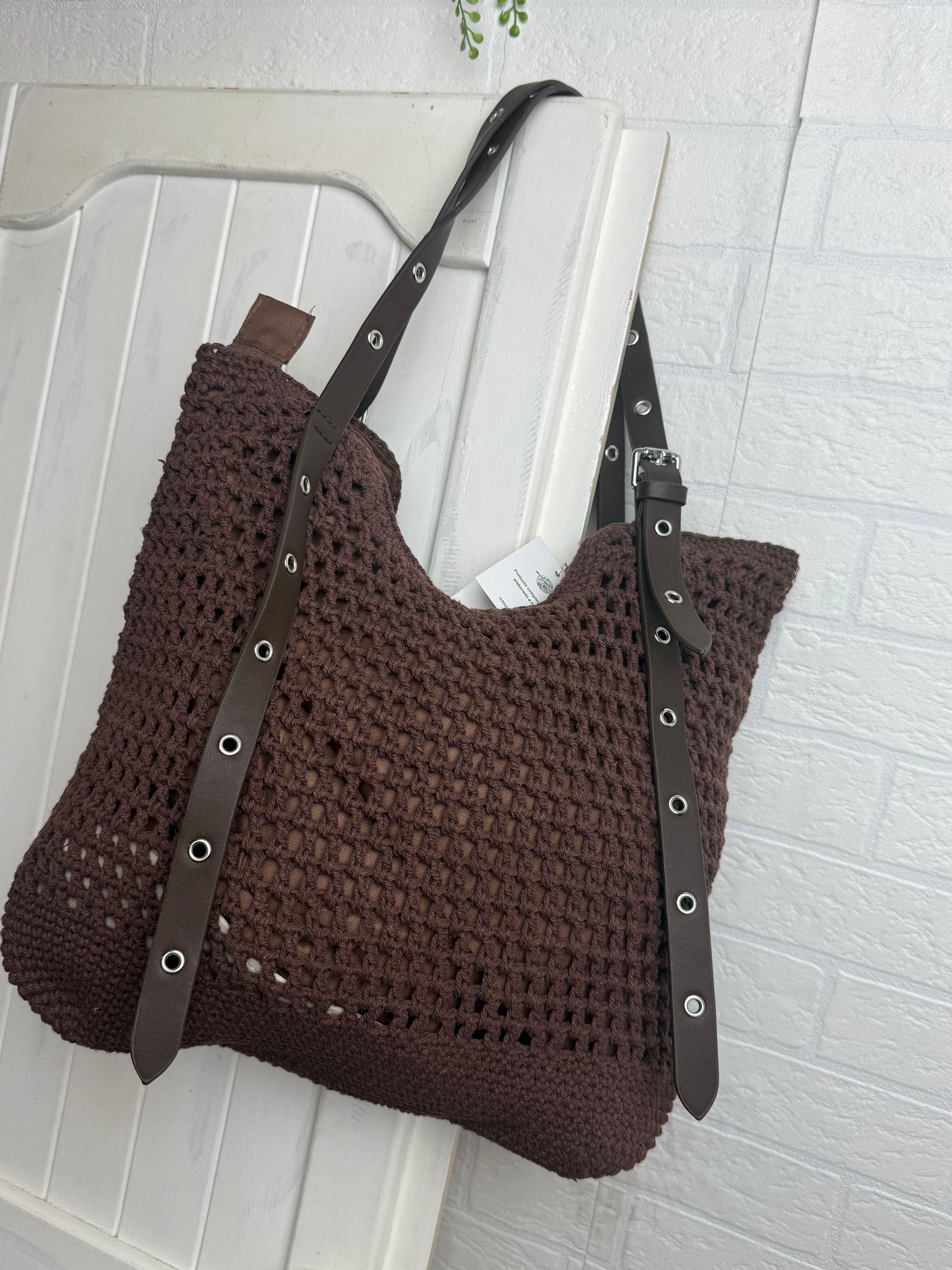 BOLSO MARRÓN CHOCOLATE