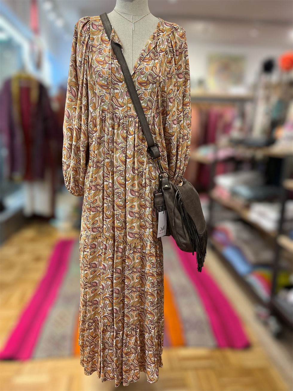 Thumbnail: Puffed Sleeves Dress