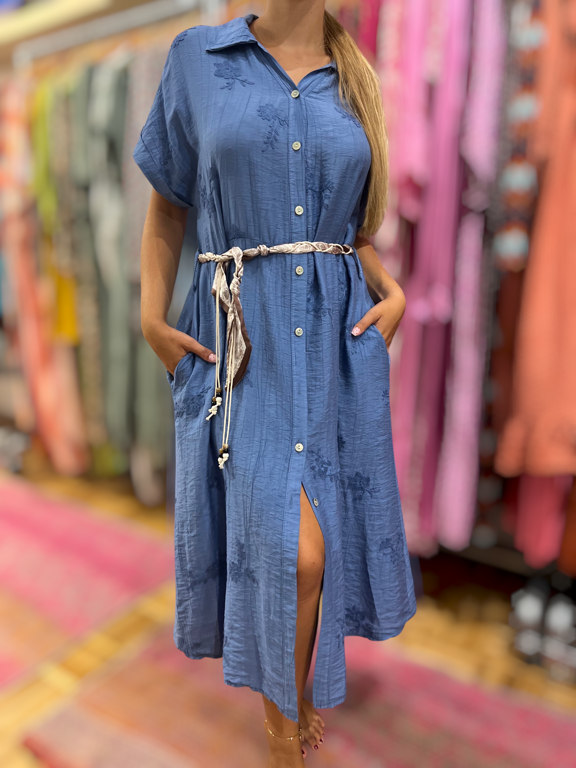 Willow Embroidered Dress
