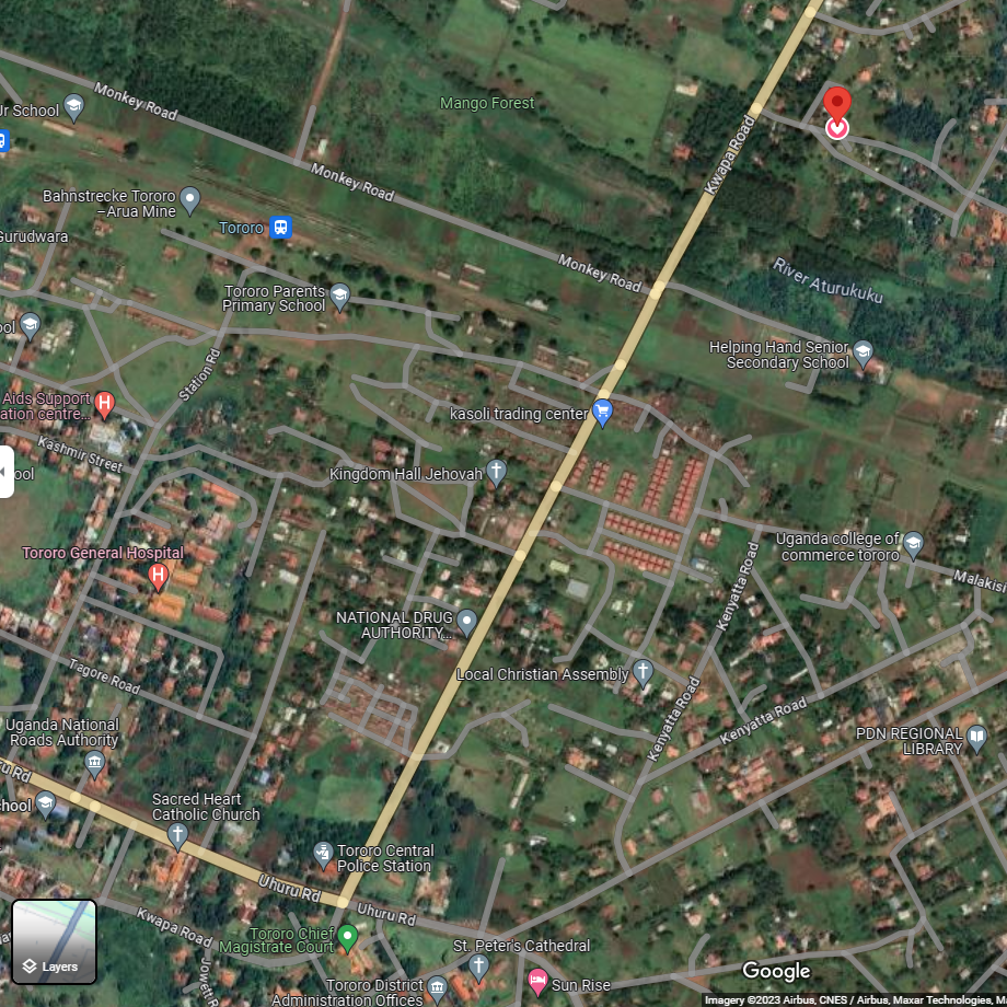 BSF Map Patrick Okwii Life in the Word Baptist Church Nyangole Uganda 2.0