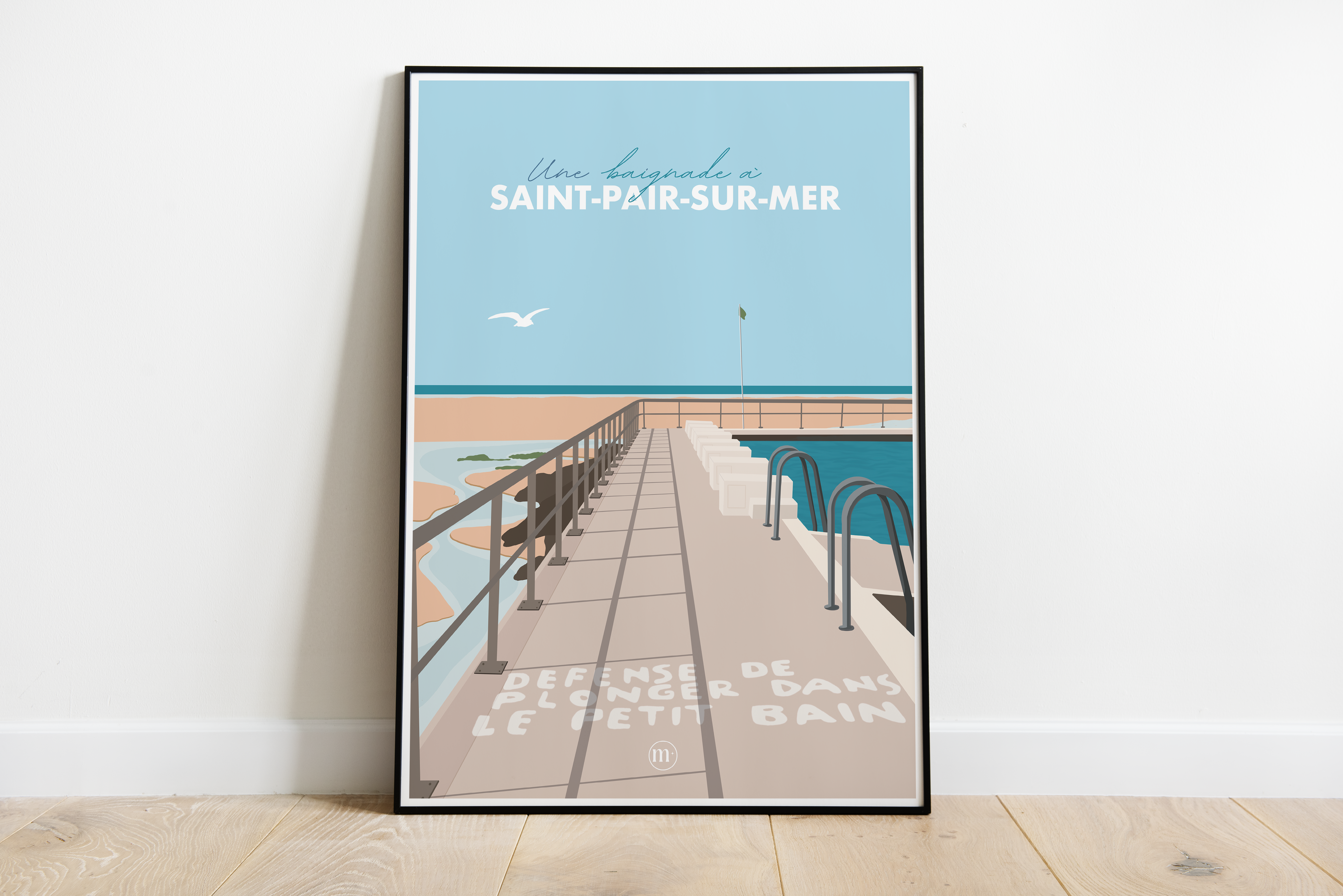 Une baignade à Saint-Pair-Sur-Mer