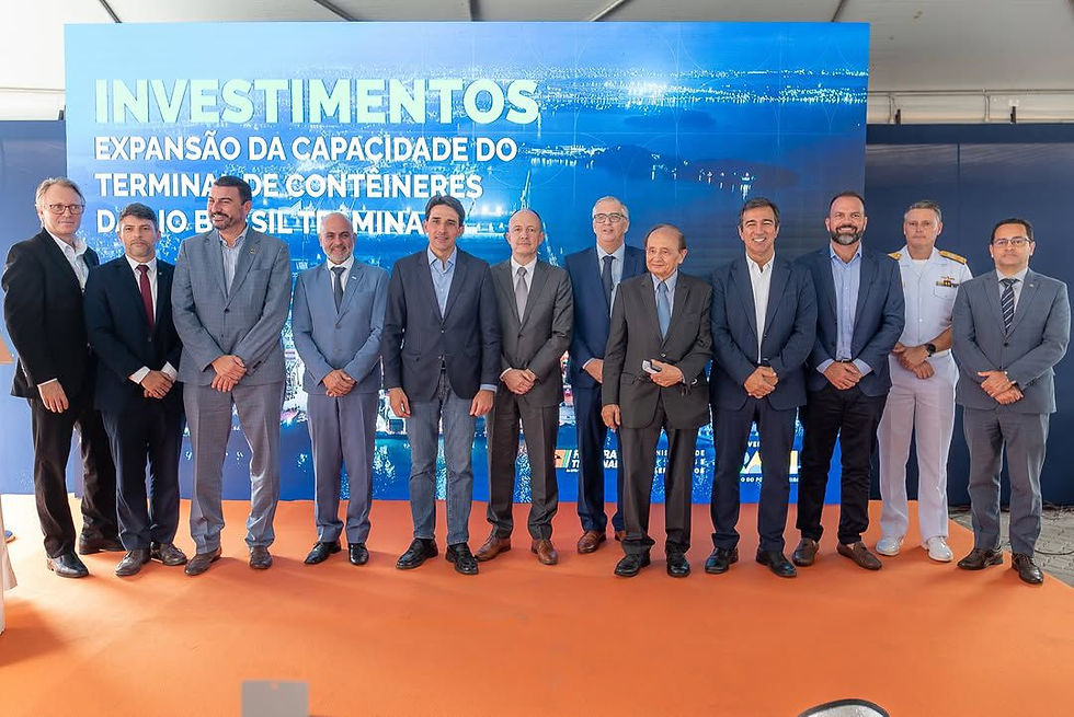 Rio de Janeiro avança na modernização da infraestrutura portuária