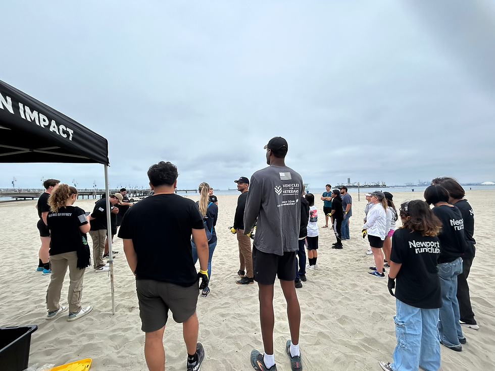 Beach Clean-Up with Veterans Volunteer Briefing