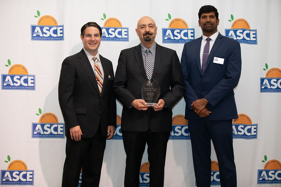 Outstanding Civil Engineer in the Public Sector - Yazdan Emrani, P.E., F.ASCE