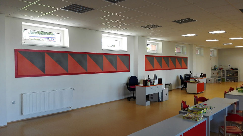 Nástěnka do družiny - realizace