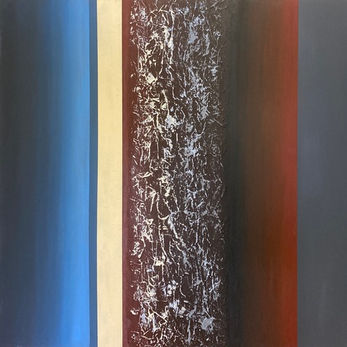 Vertical Pale Yellow Band