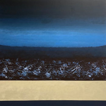 Horizontal Yellow Band