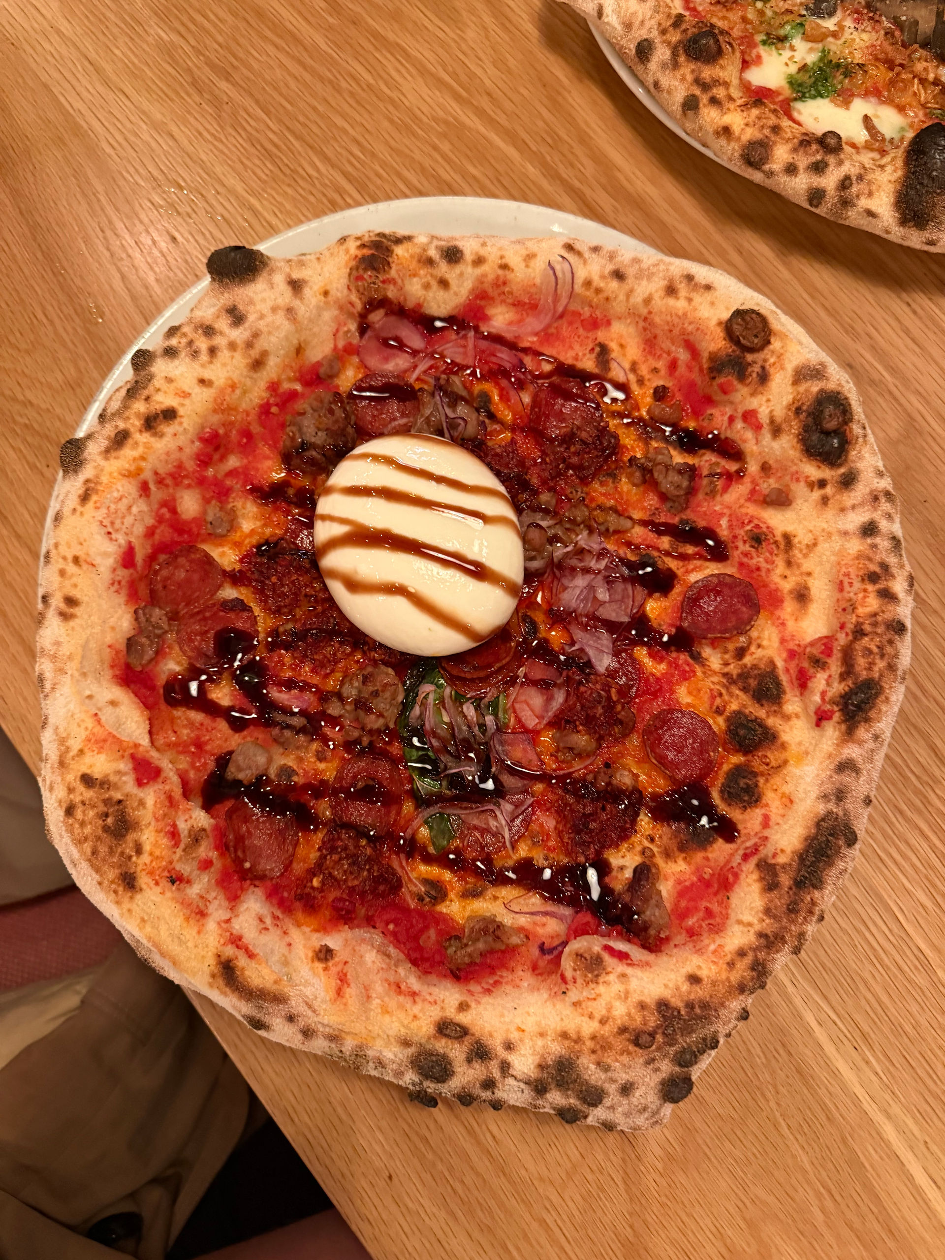 Pilgrim Pizza deliciousness
