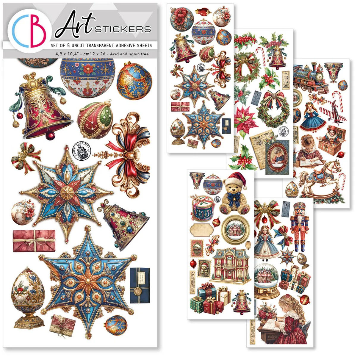 Ciao Bella - Toy Shop - Transparent Art Stickers