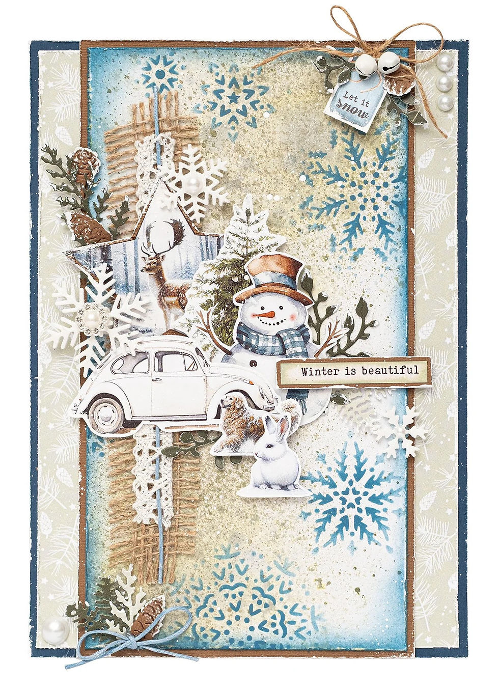 Thumbnail: Studio Light - Christmas Cutting Dies - Snowflakes