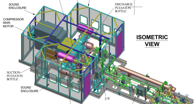 In 2016, I worked on the installation of a skid-mounted gas compressor unit, designed to boost process gas for turbines in power and industrial plants. Alongside the engineering work, I used my 360° photography to capture the installation process and final setup, preserving both the technical achievement and the story behind it.