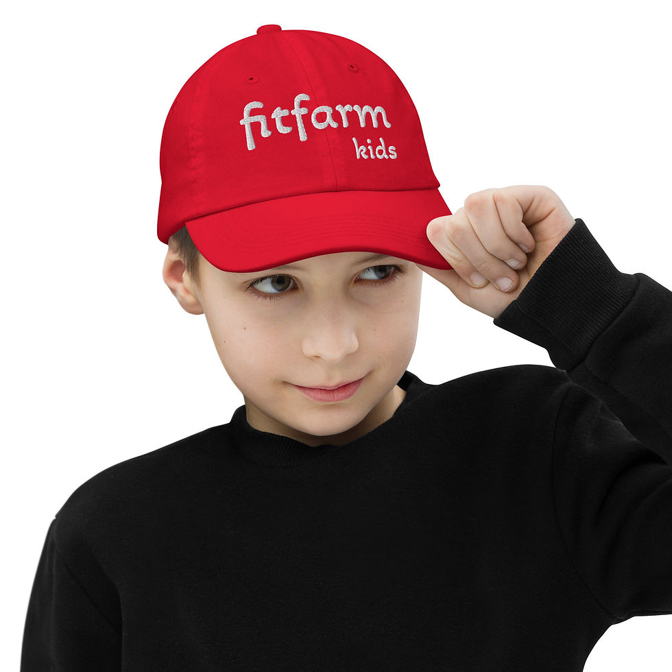 Thumbnail: FitFarm Kids - Youth baseball cap