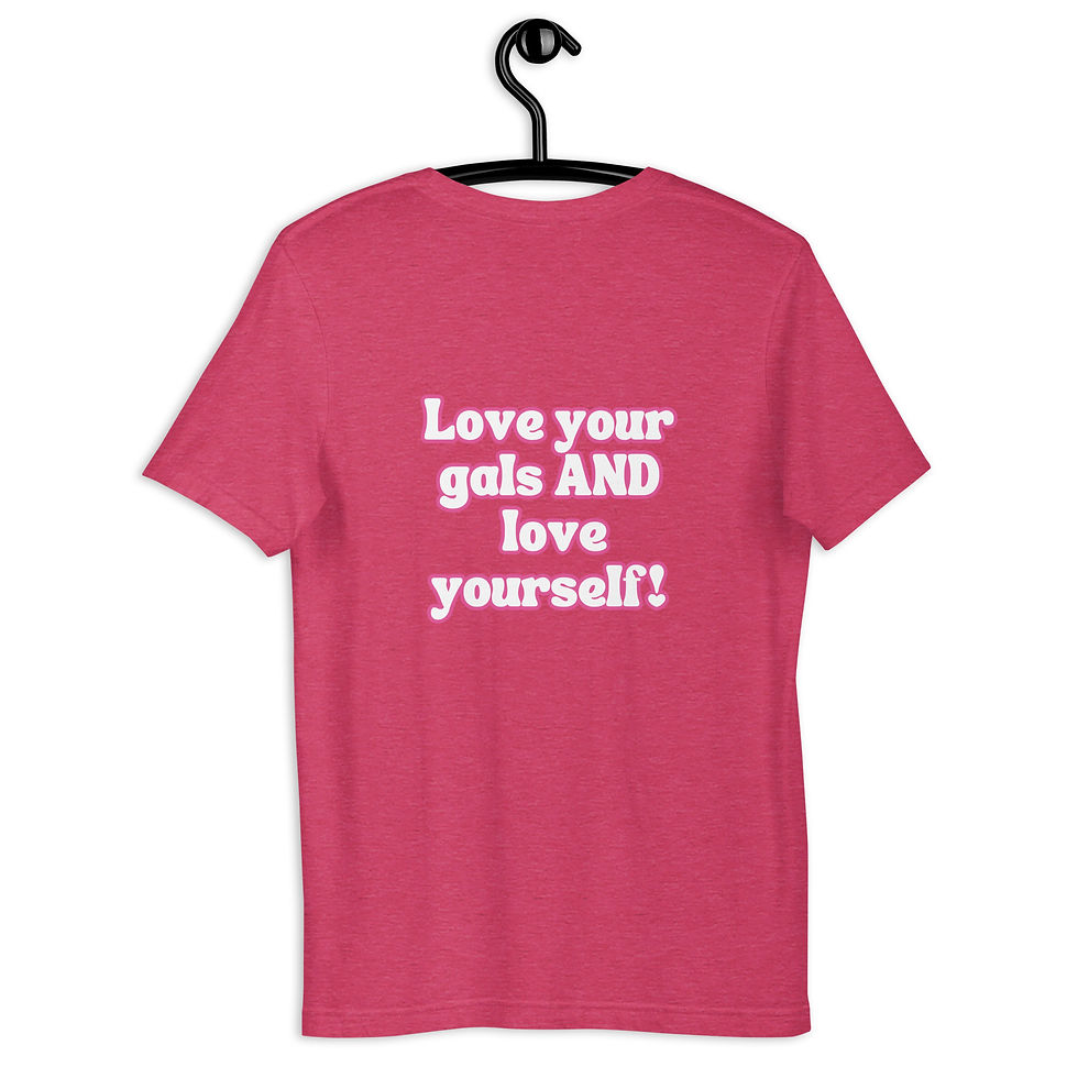 Thumbnail: Love Yourself  - Valentine's Day Womens Tshirt