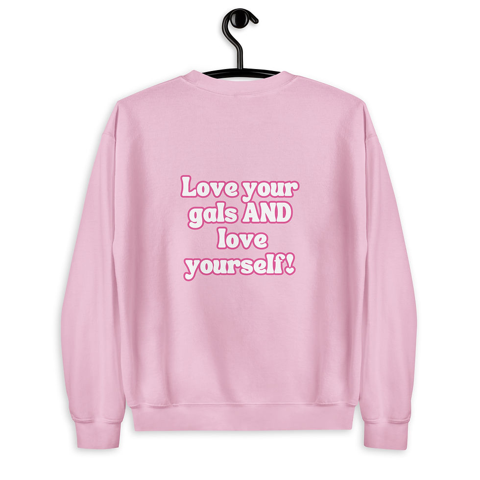 Thumbnail: Love Yourself  - Valentine's Day Womens Sweatshirt