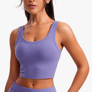 workout tanktop and shorts