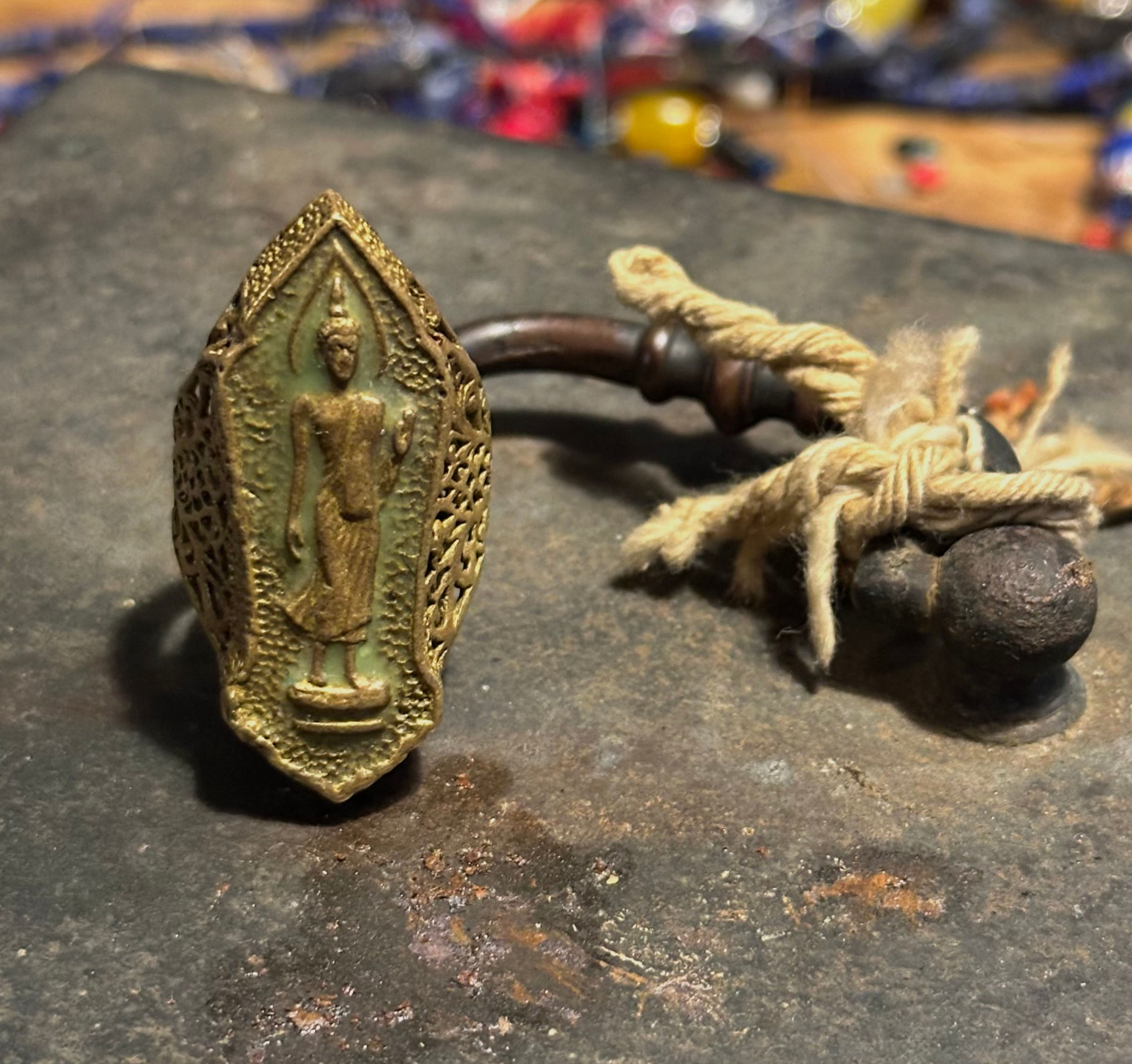 Buddha Coper Ring / Anel em cobre Buda.
